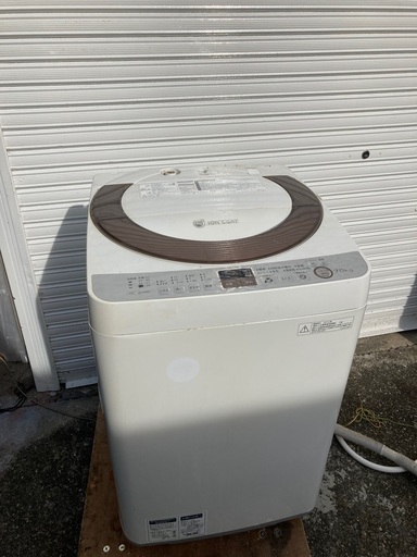 全自動電気 洗濯機 シャープ SHARP ES-A70E9-N 7kg 全自動電気 洗濯機 シャープ SHARP ES-A70E9-N 7kg