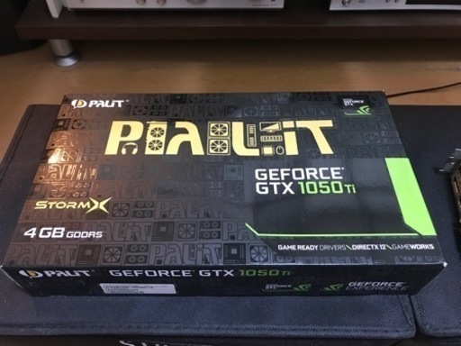 PCパーツ Palit GeForce GTX1050Ti StormX 4G