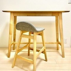ニトリ カウンターテーブル・チェア フィルン