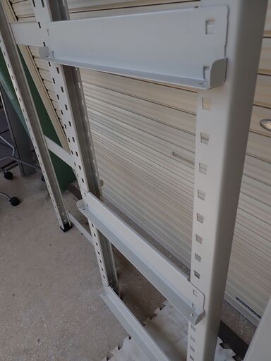 中軽量 頑丈なスチール棚 H:2100 W:1830 D:57 ボルトレス 棚：5段