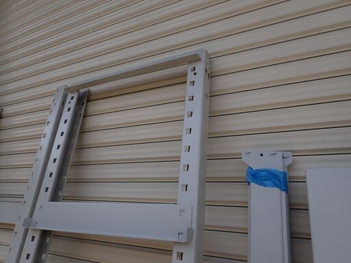 中軽量 頑丈なスチール棚 H:2100 W:1830 D:57 ボルトレス 棚：5段