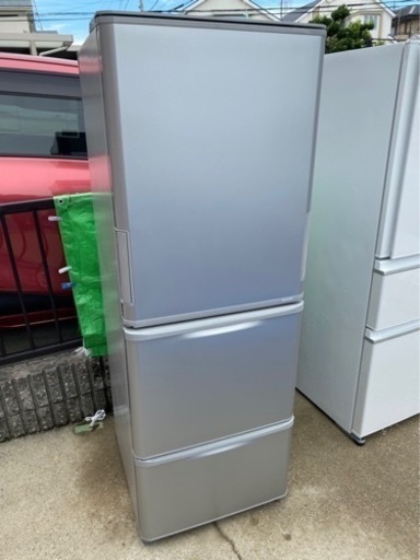 2020年製 シャープ3ドア冷蔵庫どっちもドア350L  SJ-W352F-S(0827k)