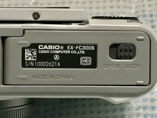 カシオ EX-FC300S デジタルカメラ