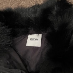 モスキーノダウン　ヒョウ柄