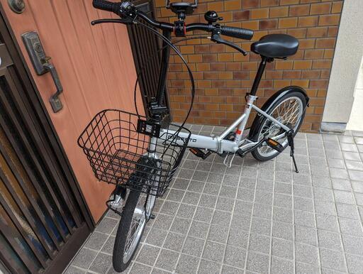 受け渡し者、決まりました!　折りたたみ自転車　美品
