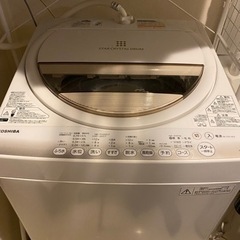 東芝　TOSHIBA 洗濯機　6.0kg  9/4引き取り希望