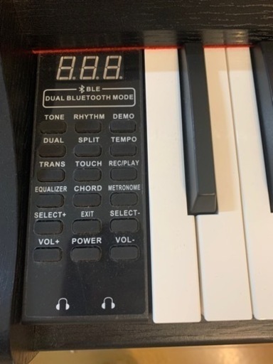 Amazon | KIMFBAY 電子ピアノ 88鍵盤 卓上 木製 電子 ピアノ 88
