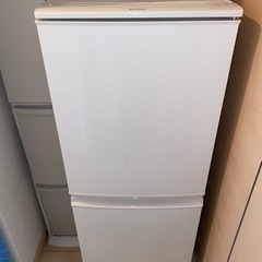 SHARP SJ-14Y-W 冷凍冷蔵庫 9/3.4お渡し