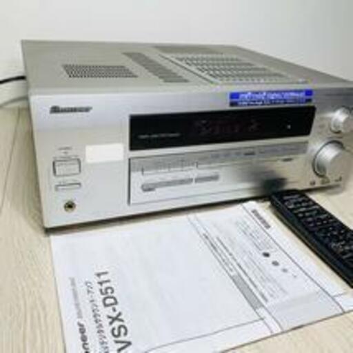 Pioneer AVアンプ VSX-D511　取説　リモコン付き ♪♪