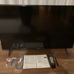 LGテレビ　43型　43UM7300EJA IPS 4Kモデル ...
