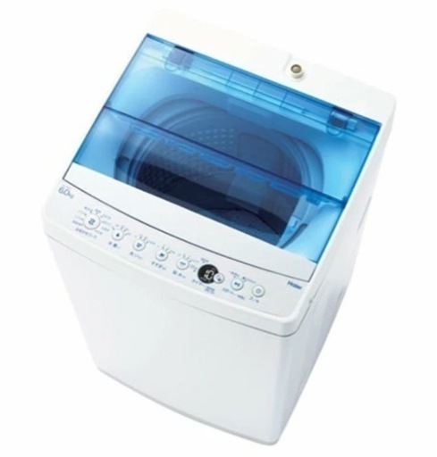 ハイアール 洗濯機 6.0kg JW-C60FK(W) 2019年製