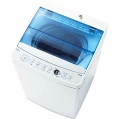 ハイアール 洗濯機 6.0kg JW-C60FK(W) 2019年製