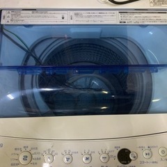 ハイアール 洗濯機 6.0kg JW-C60FK(W) 2019年製