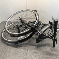 新品 アウトレット品　クロスバイク 700C型折り畳み自転車 6段変速 PRIME FD-700C