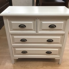 【トレファク神戸新長田】ホワイトの3段チェスト入荷しました！!!！【取りに来れる方限定】