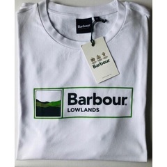 【ネット決済・配送可】Barbour(バブアー) ロゴTシャツ