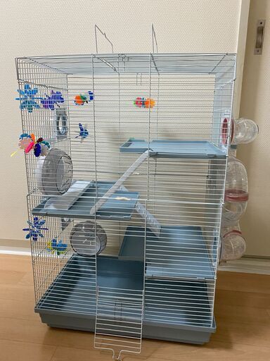 さらにお値下げ★新品★【組み立て完了　未使用】小動物ケージ 　4階建て　ロフトスペース