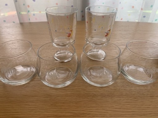 レトロ食器 ファンタグラス4個 三ツ矢サイダーグラス2個 Kitty 桜山の食器 コップ グラス の中古あげます 譲ります ジモティーで不用品の処分