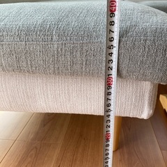 【10月上旬出品削除します】モモナチュラル　ダイニングソファ＋ダイニングテーブル　セット