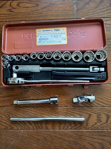 TONE ソケットレンチセット 750M ボックスレンチセット TONE 750M TONE