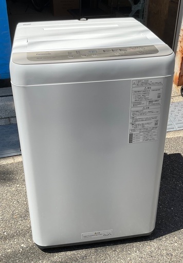 【RKGSE-819】特価！Panasonic/5kg/全自動洗濯機/NA-F50B13/中古/2020年製/当社より近隣地域無料配達