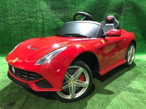 ★愛知発 RASTAR フェラーリ Ferrari F12 berlinetta ベルリネッタ 電動乗用玩具 ラジコンカー レッド 品 直接引取りのみ