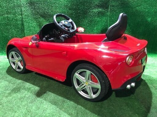 ★愛知発 RASTAR フェラーリ Ferrari F12 berlinetta ベルリネッタ 電動乗用玩具 ラジコンカー レッド 中古品 直接引取りのみ