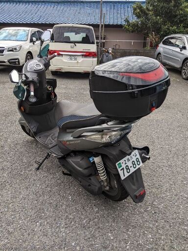 高速OK!スクーターKYMCOレーシング150F1自賠責6年5月！