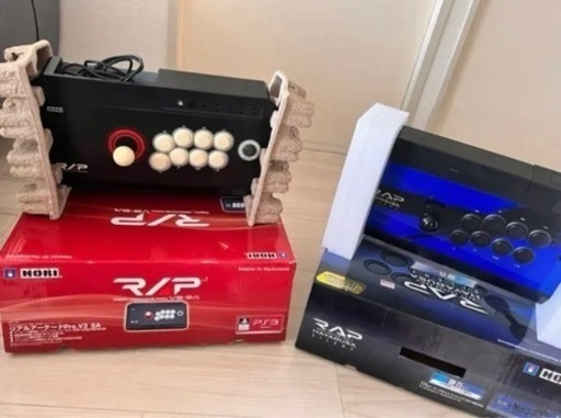 PS4.PS3アケコン 隼silent RAPV3SA 9月1日までに取引できる方セットで20000円