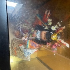 日本人形、五月人形、灯籠あげます。