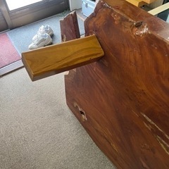 ケヤキ　一枚板　テーブル