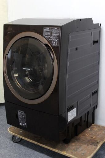 TOSHIBA/東芝 ドラム式洗濯乾燥機 ZABOON 洗濯11kg/乾燥7kg TW-117X5L グレインブラウン 2017年製 中古家電 店頭引取歓迎 R6315)