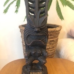 古代ハワイの神様　ティキ🌴