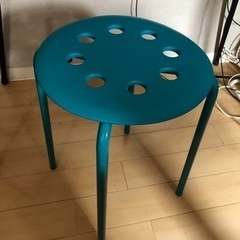IKEA 丸椅子　限定色　スツール