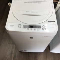 SHARP シャープ　4.5k 洗濯機　2017年製