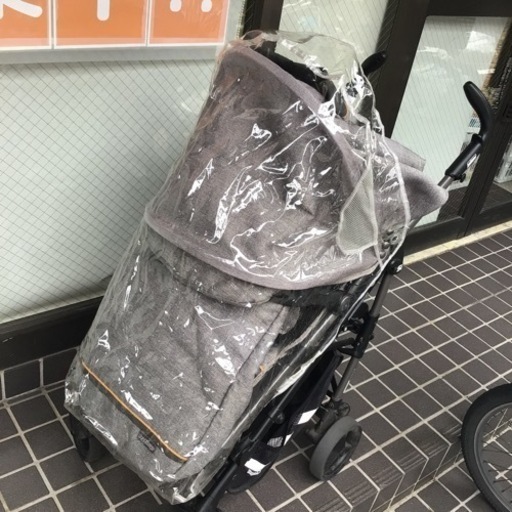 子供用品 Peg-pete go ベビーカー レインカバー フットマフ付き