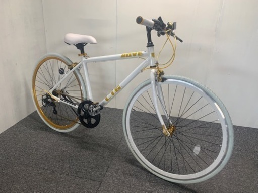 新品 アウトレット品 LIG(リグ) LIG MOVE クロスバイク 自転車 700C 7段変速