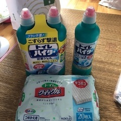 【新品】トイレクイックル＆トイレハイター３本