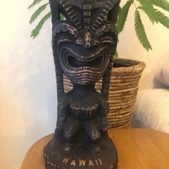 古代ハワイの神様　ティキ🏝