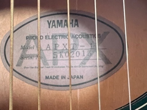 YAMAHA APXT-1トラベルギター YAMAHA APXT-1トラベルギター