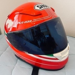 【あげます】SHOEIヘルメット XR-1100 イタリアンレッド