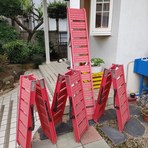 更に値下げ【アルミラダー◆折り畳みスロープ4本】オートバイ・バイク・バギー