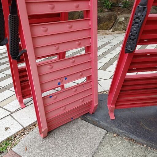 更に値下げ【アルミラダー◆折り畳みスロープ4本】オートバイ・バイク・バギー 更に値下げ【アルミラダー◇折り畳みスロープ4本】オートバイ・バイク