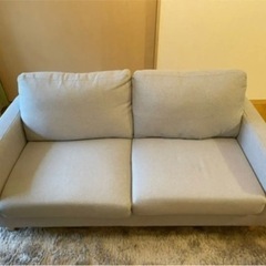 3人掛けソファー/アッシュグレー