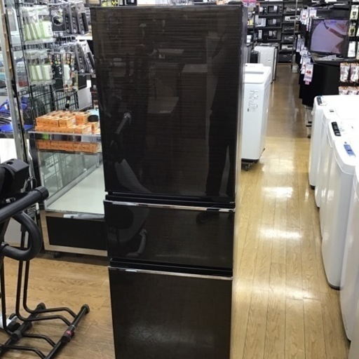#I-5【ご来店頂ける方限定】MITUBISHIの3ドア冷凍冷蔵庫です