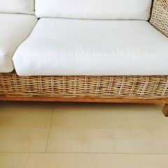 ソファ　オットマン付き【最終値下げ！！】