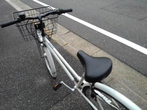 中古自転車2185 27インチ 6段ギヤLEDオートライト