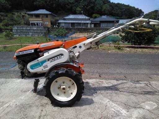 クボタ セル付きディーゼル耕運機 TD700 実働！！ 鉄車輪,オモリ付属！！ イモ掘りなどに！！