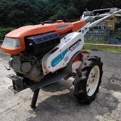 クボタ セル付きディーゼル耕運機 TD700 実働！！ 鉄車輪,オモリ付属