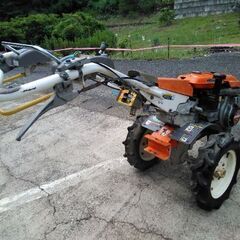 クボタ セル付きディーゼル耕運機 TD700 実働！！ 鉄車輪,オモリ付属